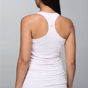 Lululemon Cool Racerback Wee Are From Space White Barely Pink W1F26S